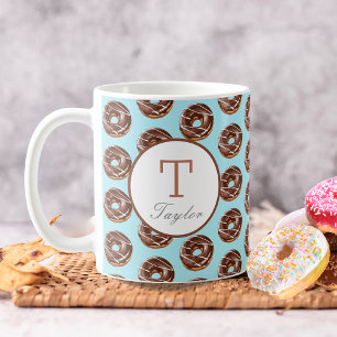 Taza De Café Nombre personalizado del patrón de salpicaduras de