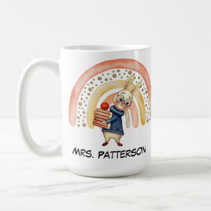 Taza De Café Nombre personalizado del profesor regalo Mug Cute 