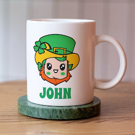Taza De Café Nombre personalizado del santuario de San Patricio