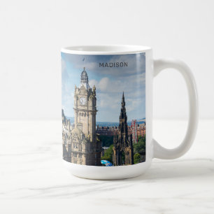 Taza De Café Nombre personalizado Edimburgo Escocia