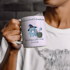 Taza De Café Nombre personalizado gracioso regalo de bebida fan
