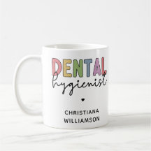 Nombre personalizado Higienista dental Regalos RDH