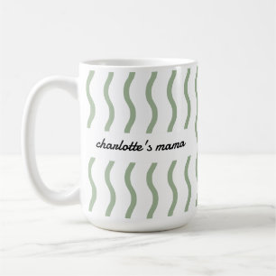 Taza De Café Nombre personalizado Nueva mamá Futurama mamá Nuev