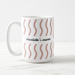 Taza De Café Nombre personalizado Nueva mamá Futurama mamá Nuev