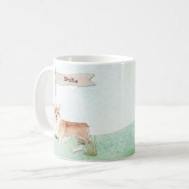 Taza De Café Nombre personalizado Perro Mascota Corgi