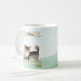 Taza De Café Nombre personalizado Perro Mascota de Chihuahua la