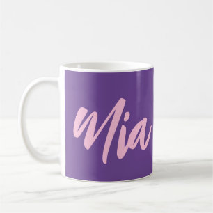 Taza De Café Nombre personalizado personalizado Personalizado M