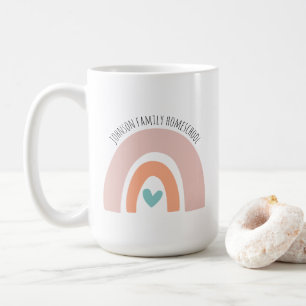 Taza De Café Nombre personalizado: Rainbow Homeschool