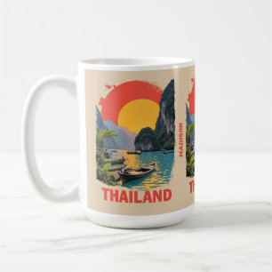 Taza De Café Nombre personalizado Tailandia