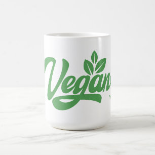 Taza De Café Nombre personalizado y color vegan