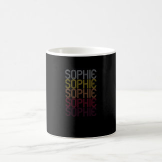 Taza De Café Nombre Sophie Gift Nombre Personalizado Nombre