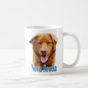Taza De Café Nombre tocante del perro perdiguero del pato de