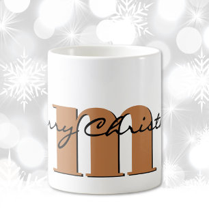 Taza De Café Nombre, Topaz dorado de noviembre   Feliz Navidad