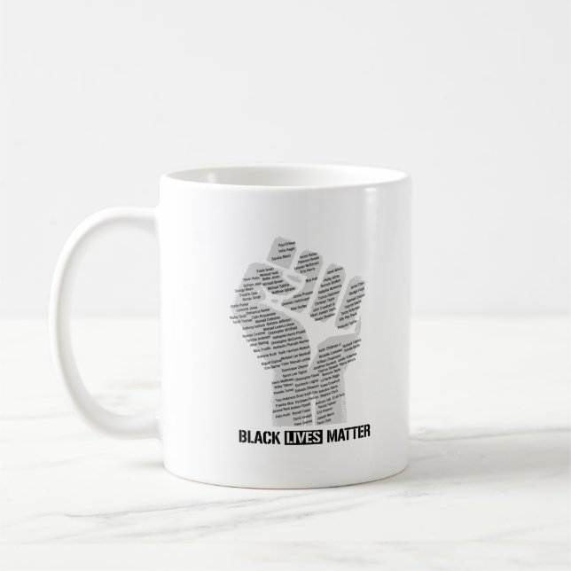 TAZA DE CAFÉ NOMBRES BLM (Izquierda)