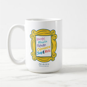 Taza De Café Nombres de FRIENDS™ en mirilla