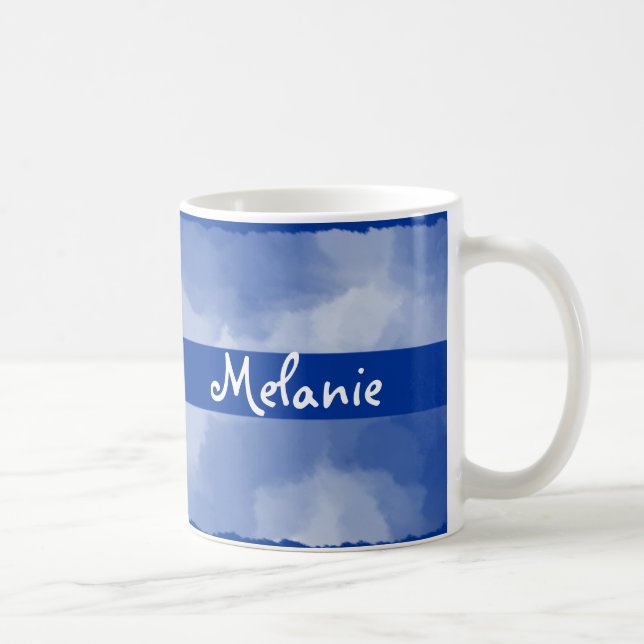 Taza De Café Nombres De Las Nubes Diseñar Mugs (Derecha)