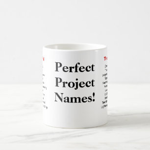 Taza De Café ¡Nombres perfectos del proyecto - adaptarse a