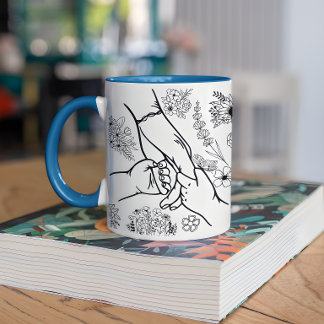 Taza De Café Nombres personalizados de niños que toman de la ma
