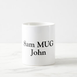 Taza De Café Nombres personalizados en Coffee Mug. Bebida de of