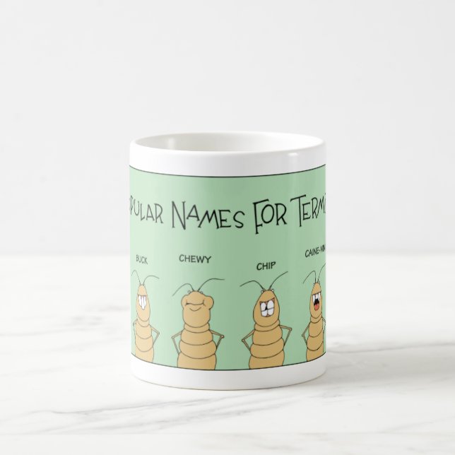 Taza De Café Nombres populares de termitas (Centro)