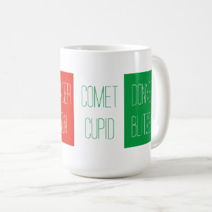 Taza De Café NOMBRES REINDEER Tall White Mug