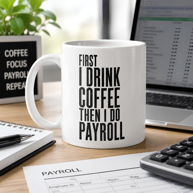 Taza De Café Nómina Divertida  (Subido por el creador)