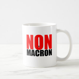 Taza De Café NON à MACRON