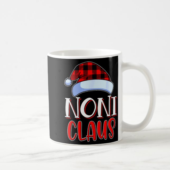 Taza De Café Noni Claus Santa Family Matching Christmas Pajamas (Derecha)