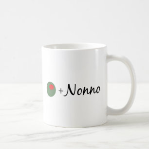 Taza De Café Nonno verde oliva