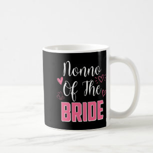 Taza De Café Nono De La Mujer Del Partido De La Boda De La Fami