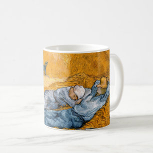 Taza De Café Noon, descansa del trabajo de Vincent Van Gogh
