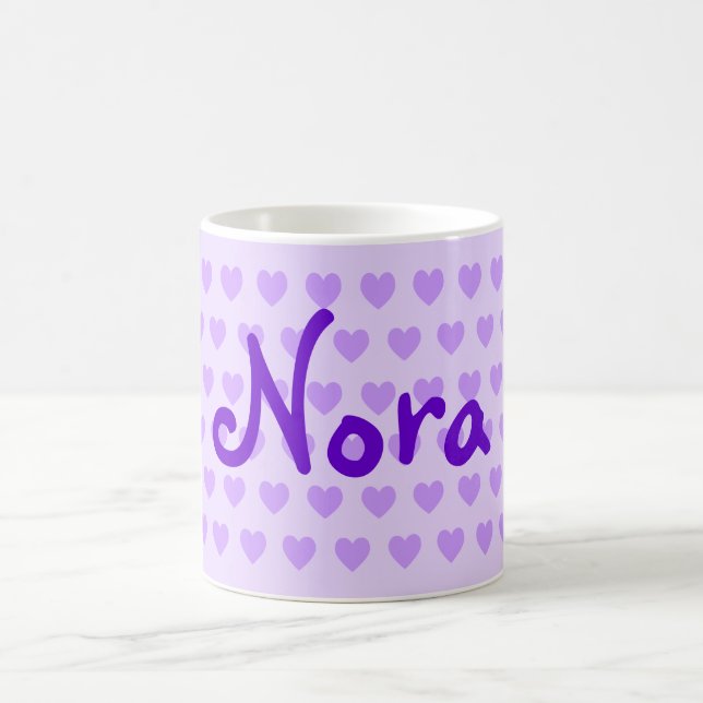 Taza De Café Nora en morado (Centro)
