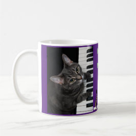 Taza De Café Nora The Piano Cat Mug 004