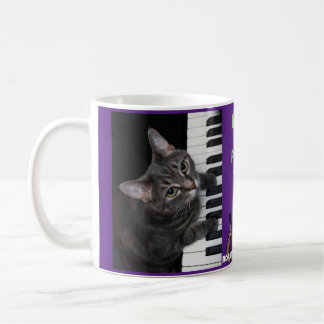 Taza De Café Nora The Piano Cat Mug 004