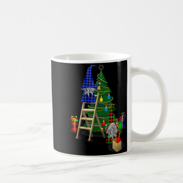 Taza De Café Nordic Gnomes Winter Christmas Swediomte Elves  (Derecha)