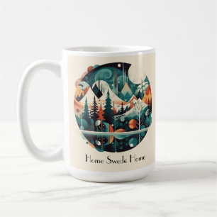 Taza De Café Nordic Pines & Peaks, personalizable