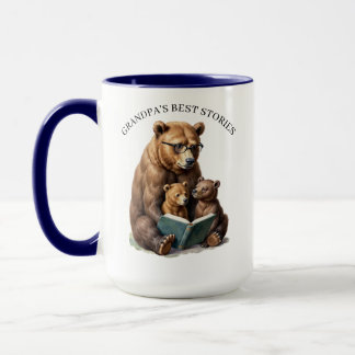 Taza de café nórdica con los mejores cuentos del a