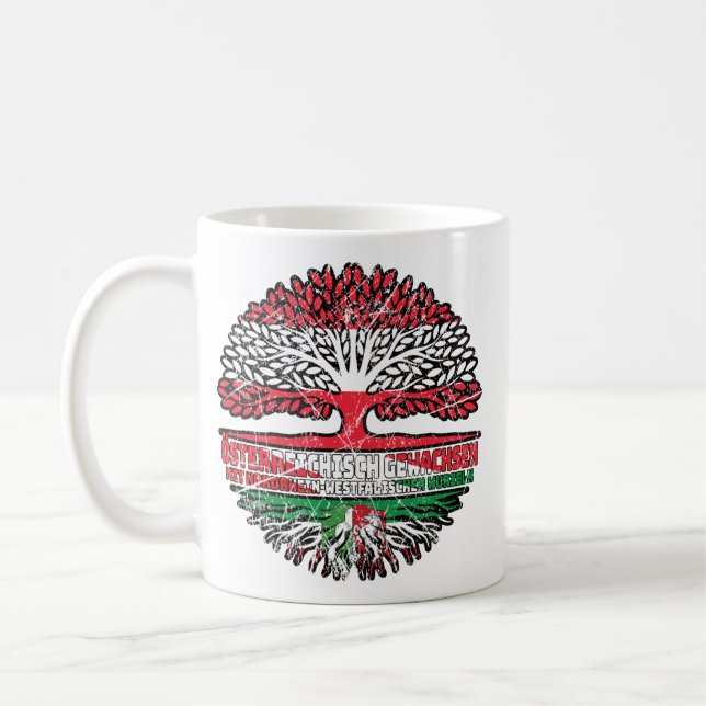 Taza De Café Nordrhein-Westfalen Österreichisch Österreich (Izquierda)