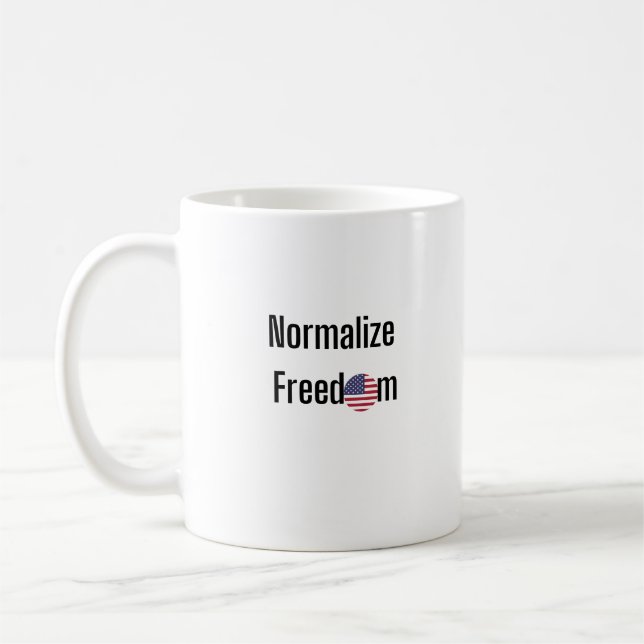 Taza De Café Normalizar la libertad (Izquierda)