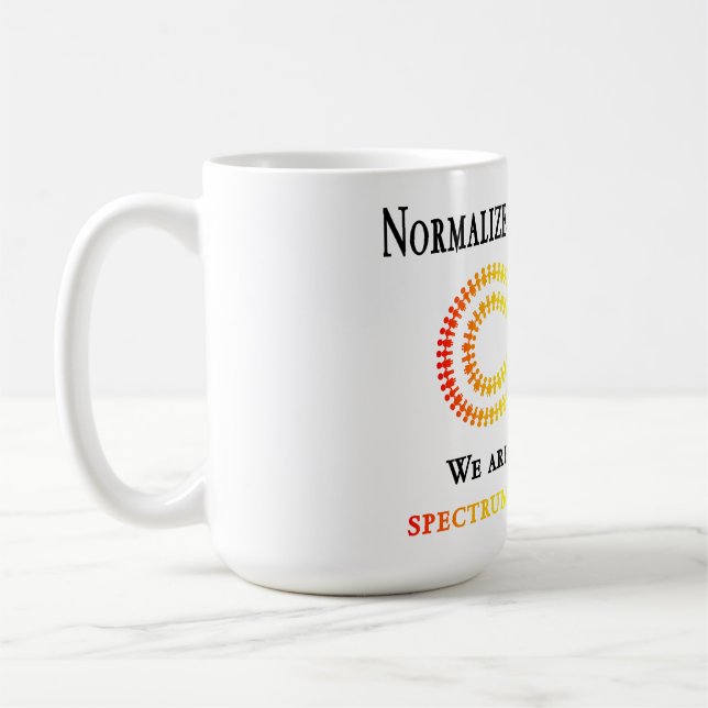 Taza De Café Normalizar la Neurodiversidad (Izquierda)