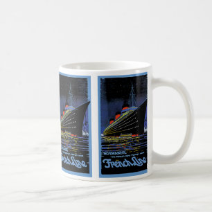 Taza De Café Normandía de noche