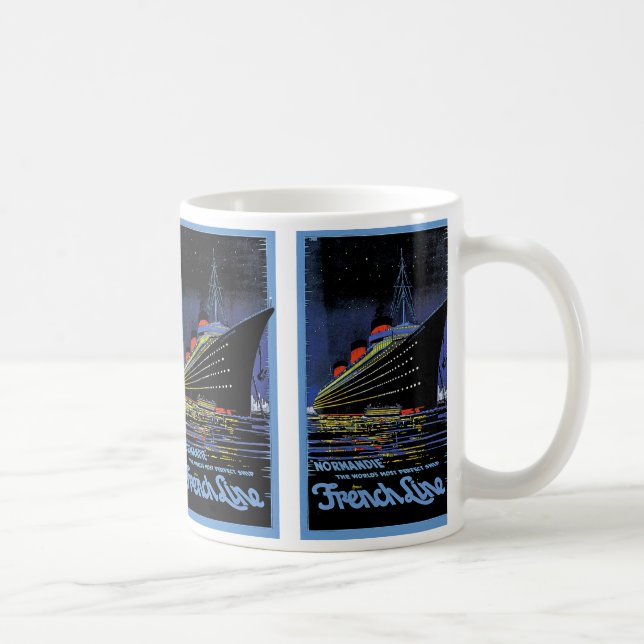 Taza De Café Normandía de noche (Derecha)