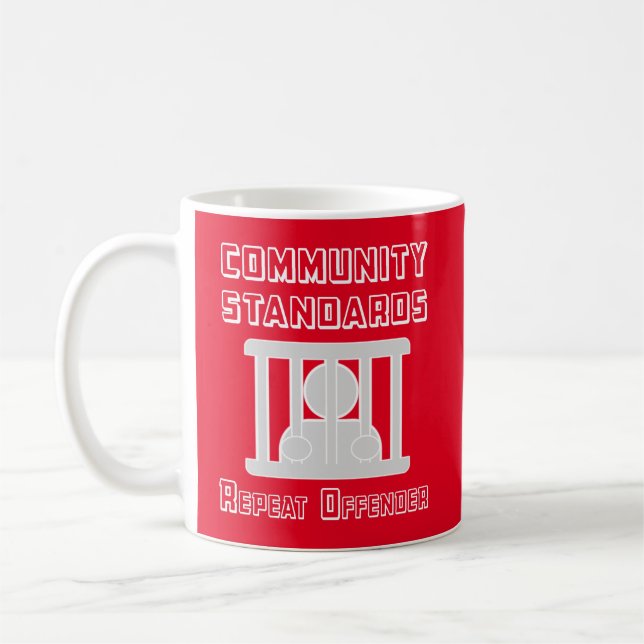 Taza De Café Normas comunitarias - Delincuente repetido (Izquierda)