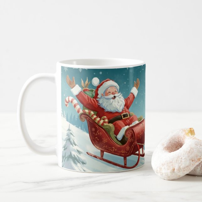 Taza De Café North Pole Express Mug (Con donut)