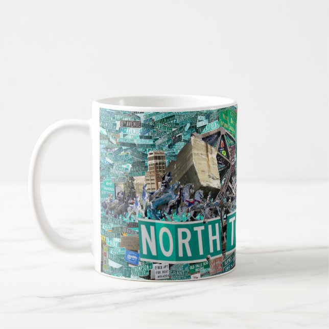 Taza De Café North Tonawanda Streets mug  (Izquierda)