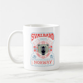 TAZA DE CAFÉ NORUEGA SVALBARD LONGYEARBYEN.