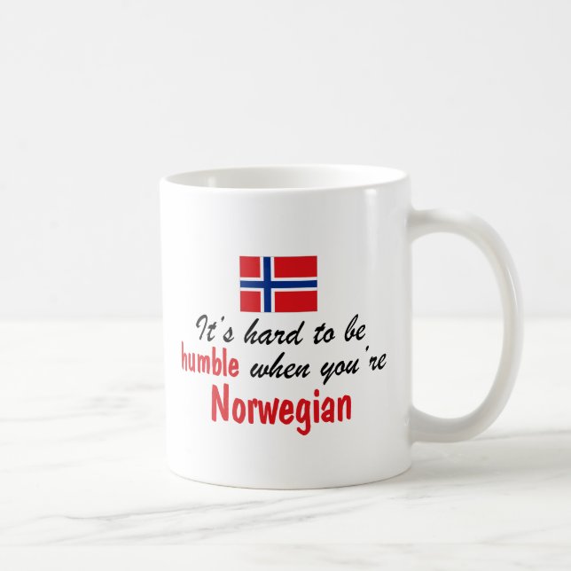 Taza De Café Noruego humilde (Derecha)