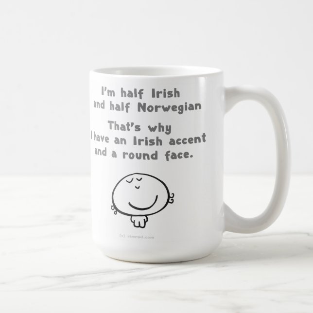 Taza De Café noruego irlandés (Derecha)