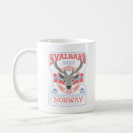 TAZA DE CAFÉ NORWAY SVALBARD LONGYEARBYEN - SVALBARD REINDEER