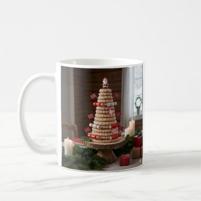 Taza De Café Norwegian Kransekake, Mug (Izquierda)